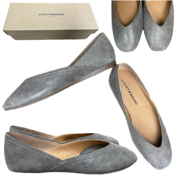 Lucky Brand Women's Alba Flats Women's Shoes - New in Box Size 5.5M - Picture 1 of 16